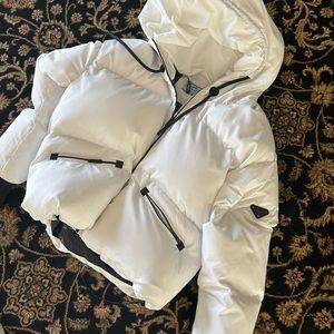 white puffer jacket